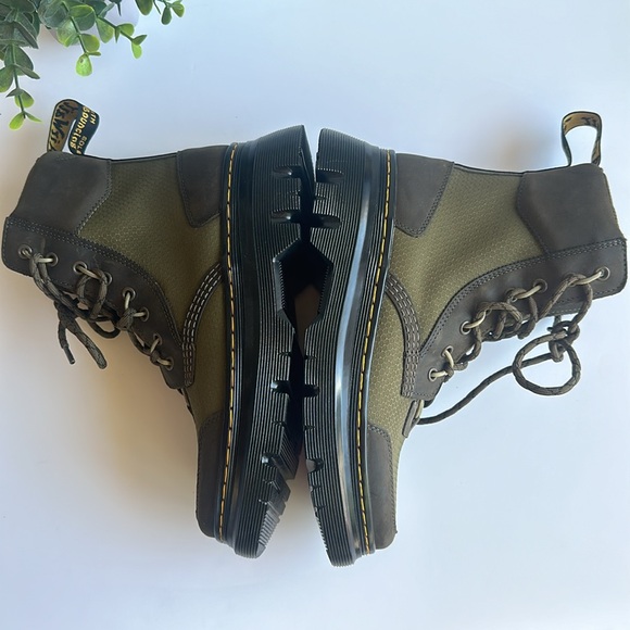 NWOT Dr. Martens Tarik TG Waxed Boot In Olive Green -Sz 9 W-8 M - Picture 10 of 15